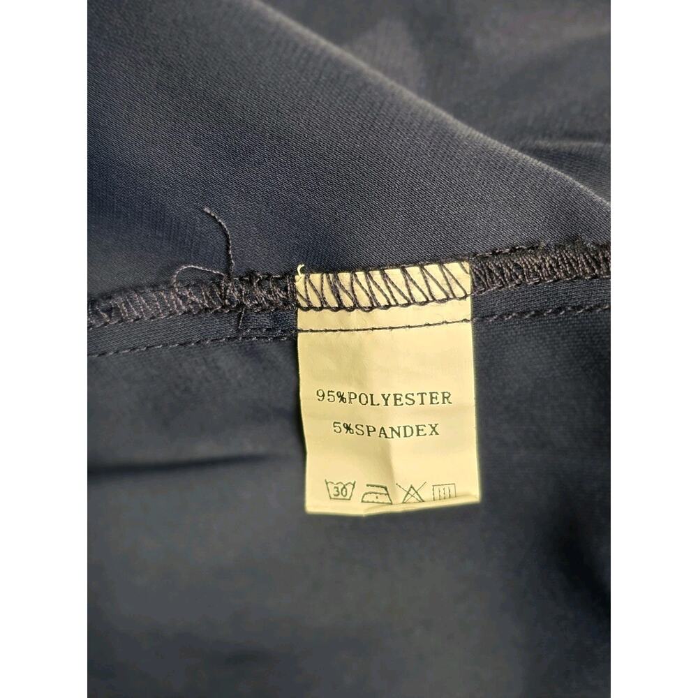 ABEHIK Womens Size S Small Navy Blue Bustier Spaghetti Strap Midi Dress NWT - Picture 8 of 8